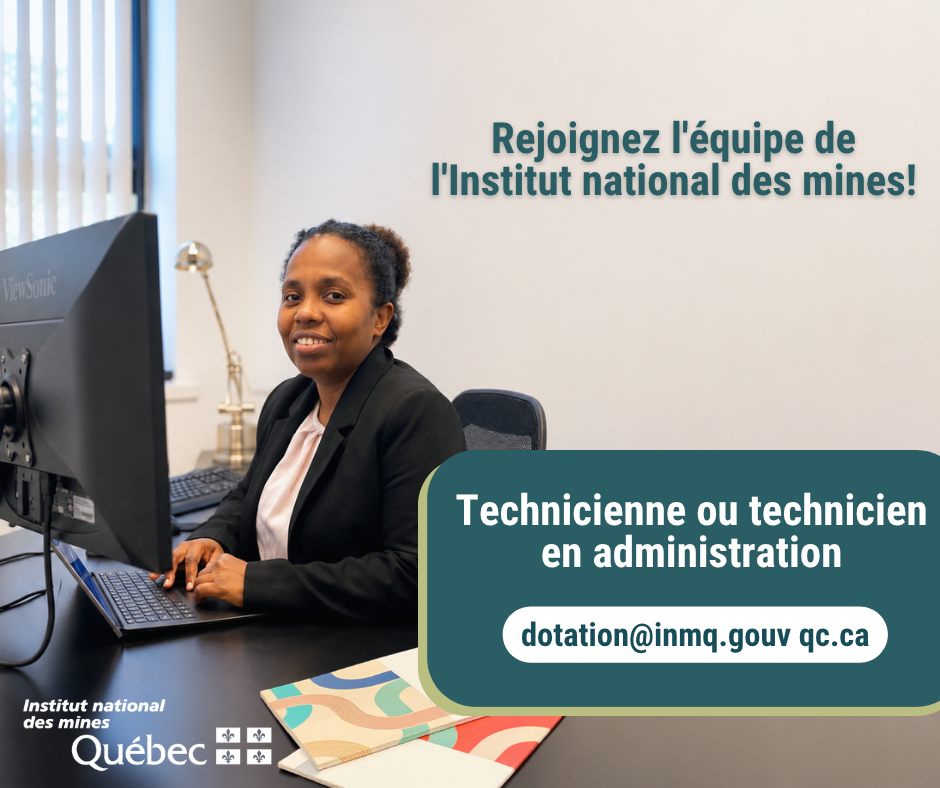 OFFRE D’EMPLOI TECHNICIEN – TECHNICIENNE EN ADMINISTRATION
